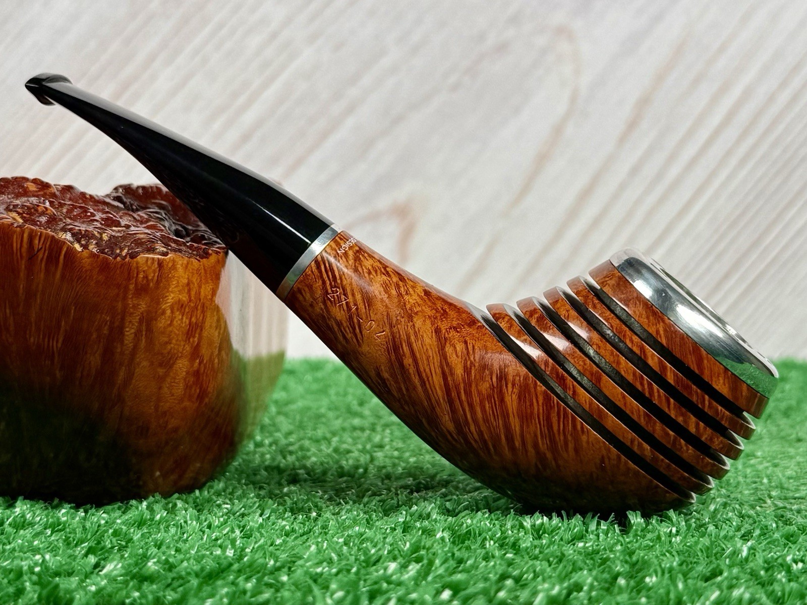 PORSCHE DESIGN 271-04 BELGE ESTATE PIPE IN MINT CONDITION. ONLY TEST SMOKED!