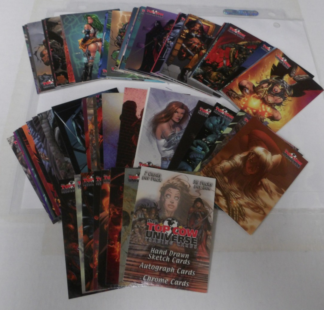 Top Cow Universe Complete Basic 72 Card Set by Dynamic Forces 2002 Witchblade