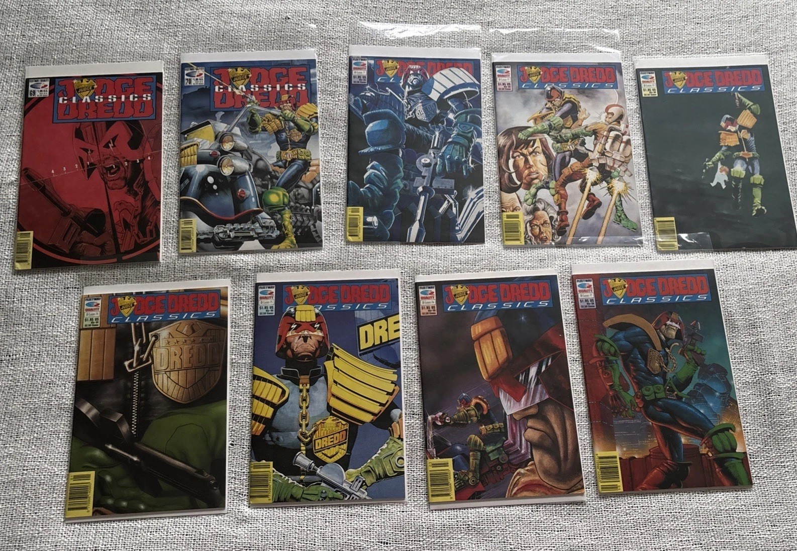 JUDGE DREDD #1-77 Complete Set/Run 1986:Overall VF/NM see listing MOVIE COMING!
