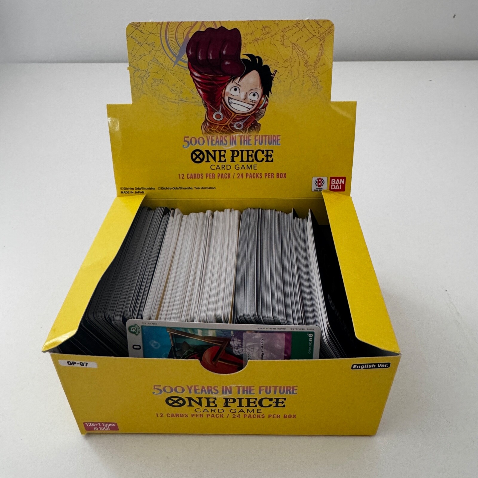 APPROX 500 One Piece cards. MIXED SETS RANDOM. Deck booster Bulk Job Lot FOILS