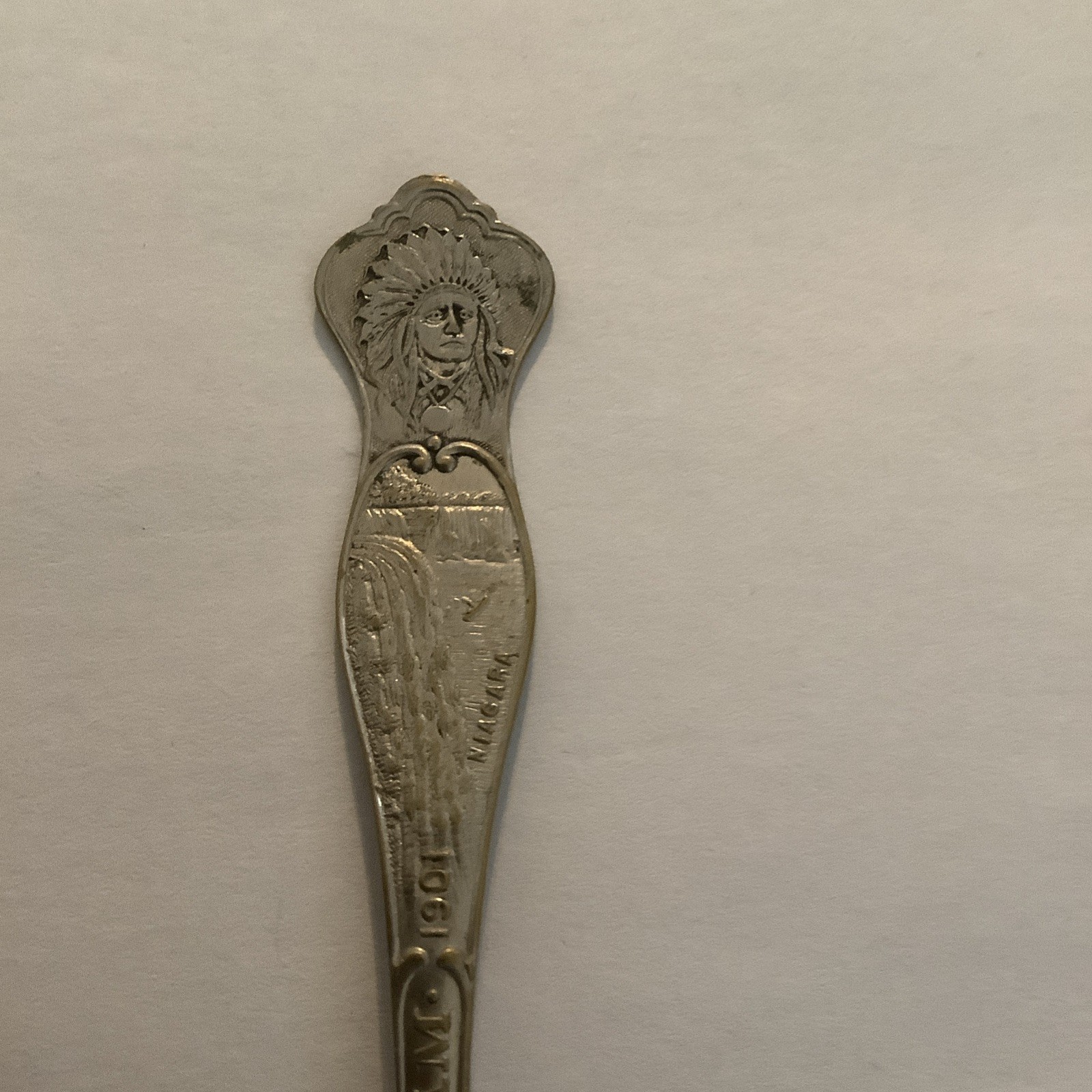 Antique Pan Am Exposition 1901 Buffalo Electric Tower Silver So