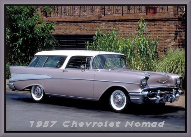 1957 Chevrolet Nomad Wagon, Toolbox / Refrigerator Magnet