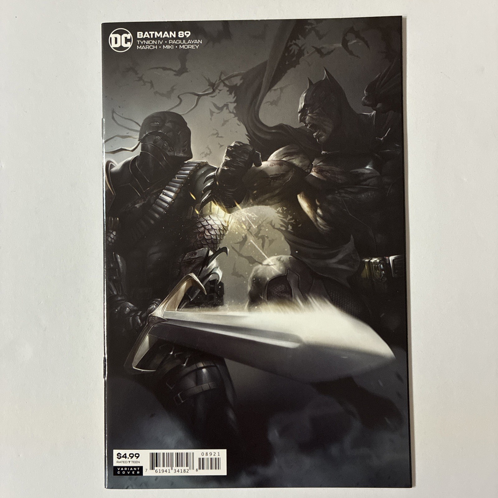Batman #89 Mattina Variant DC Comics Key Punch Line Cameo