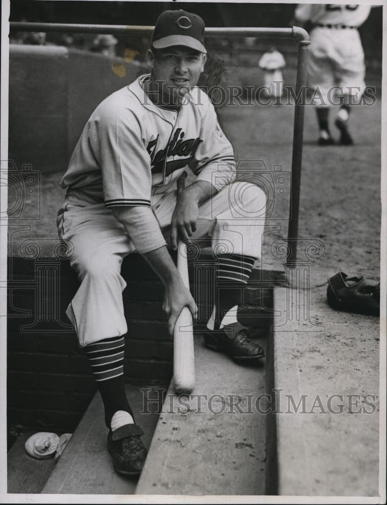 1946 Press Photo Cleveland Indians Ted Scepkowski – cvs01643