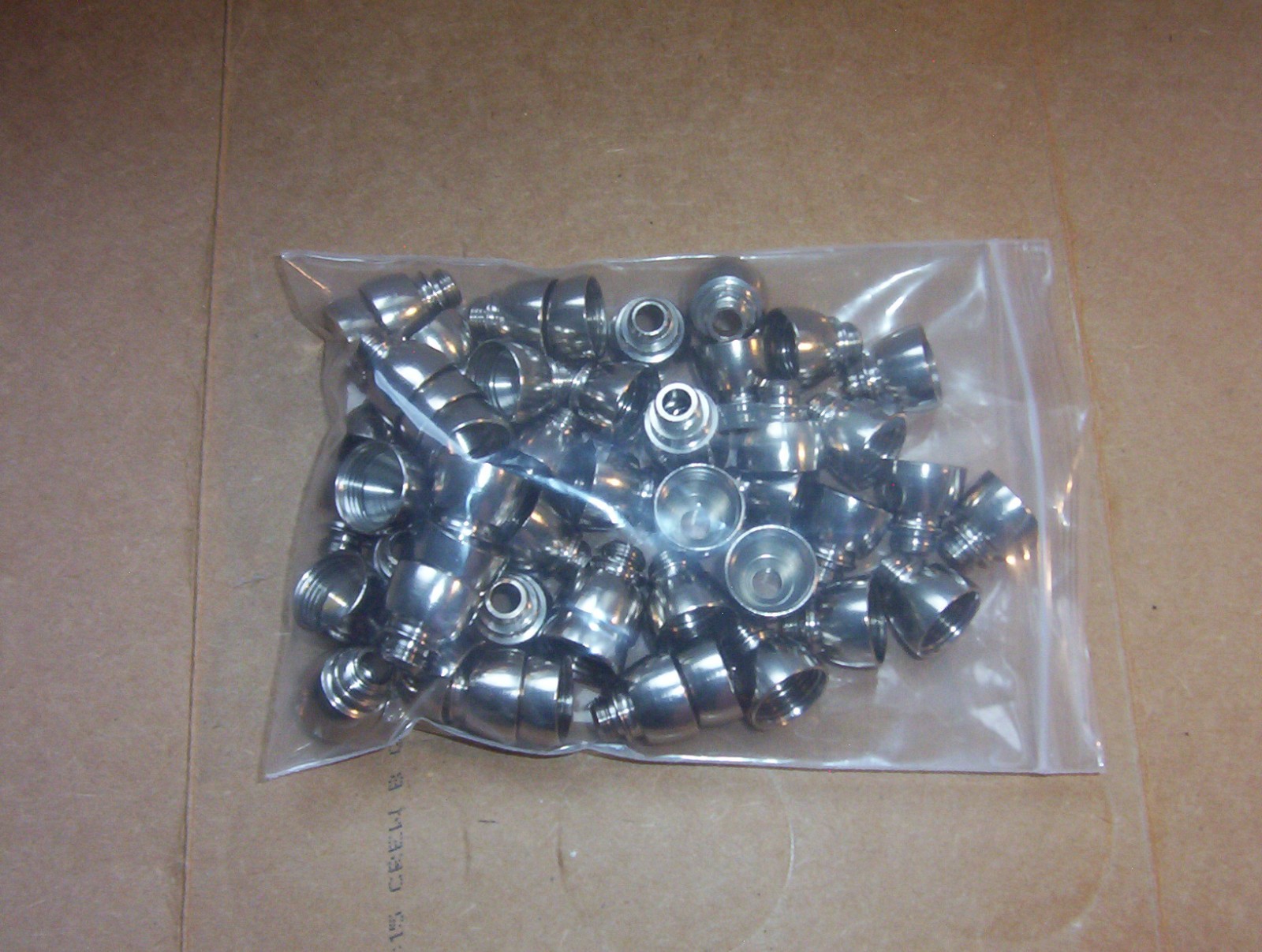 50 Tobacco Pipe Replacement Parts Standard Metal Bowl – Nickel – 5/8″