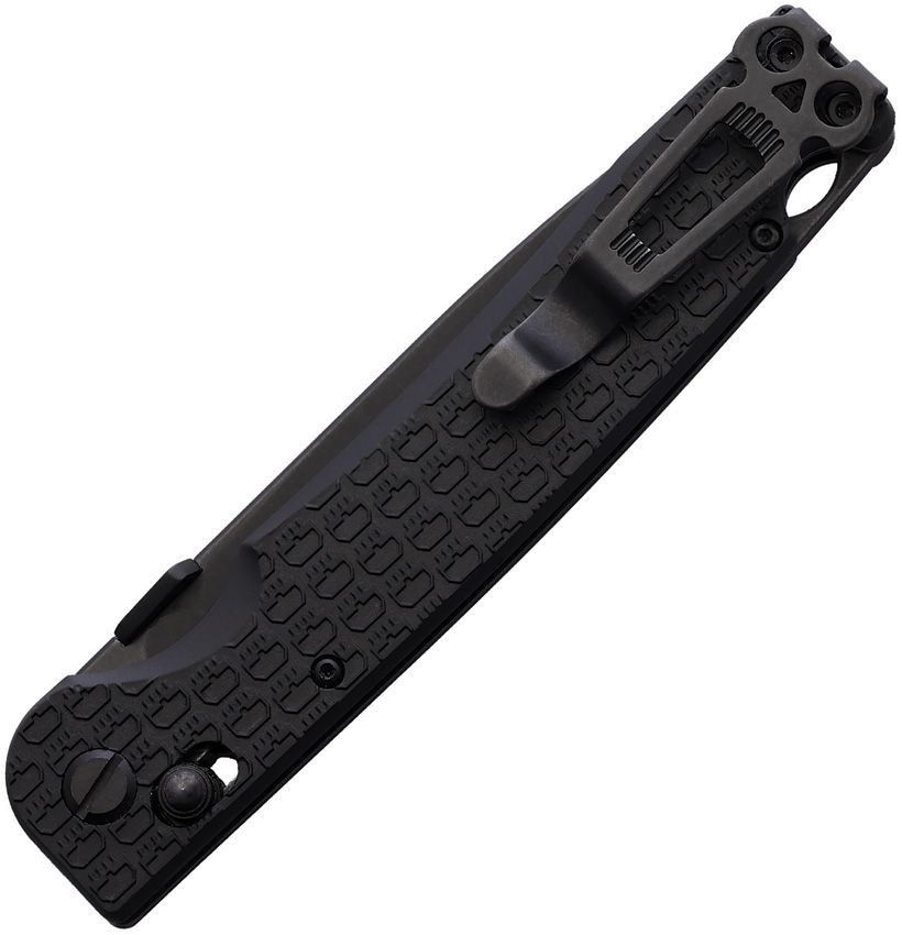 Daggerr Knives Dropet Folding Knife 3.88″ 8Cr14MoV Steel Blade Black FRN Handle