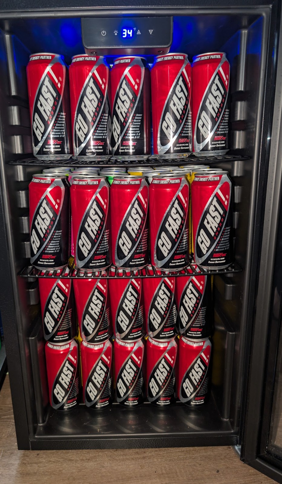 GO FAST ENERGY DRINK BRAND NEW UNOPENED CAN Limited December 2025 Production Run