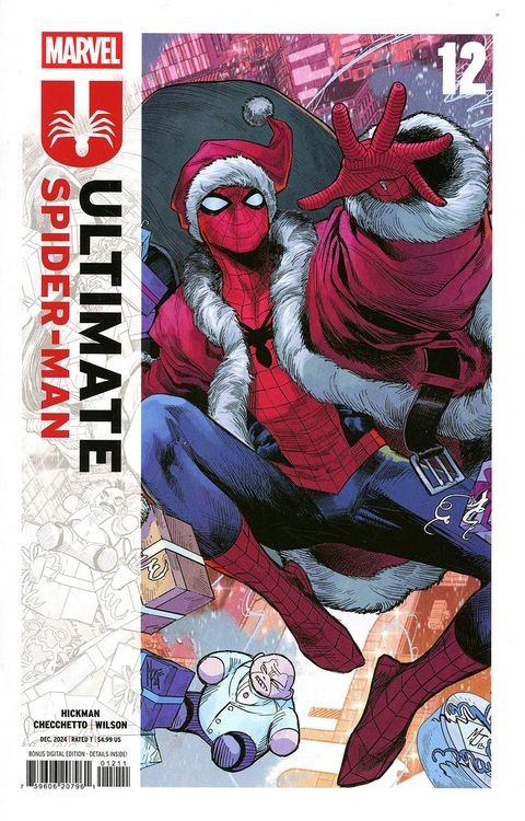 Ultimate Spider-Man #12 Marvel (2025) Marco Checchetto Regular Cover