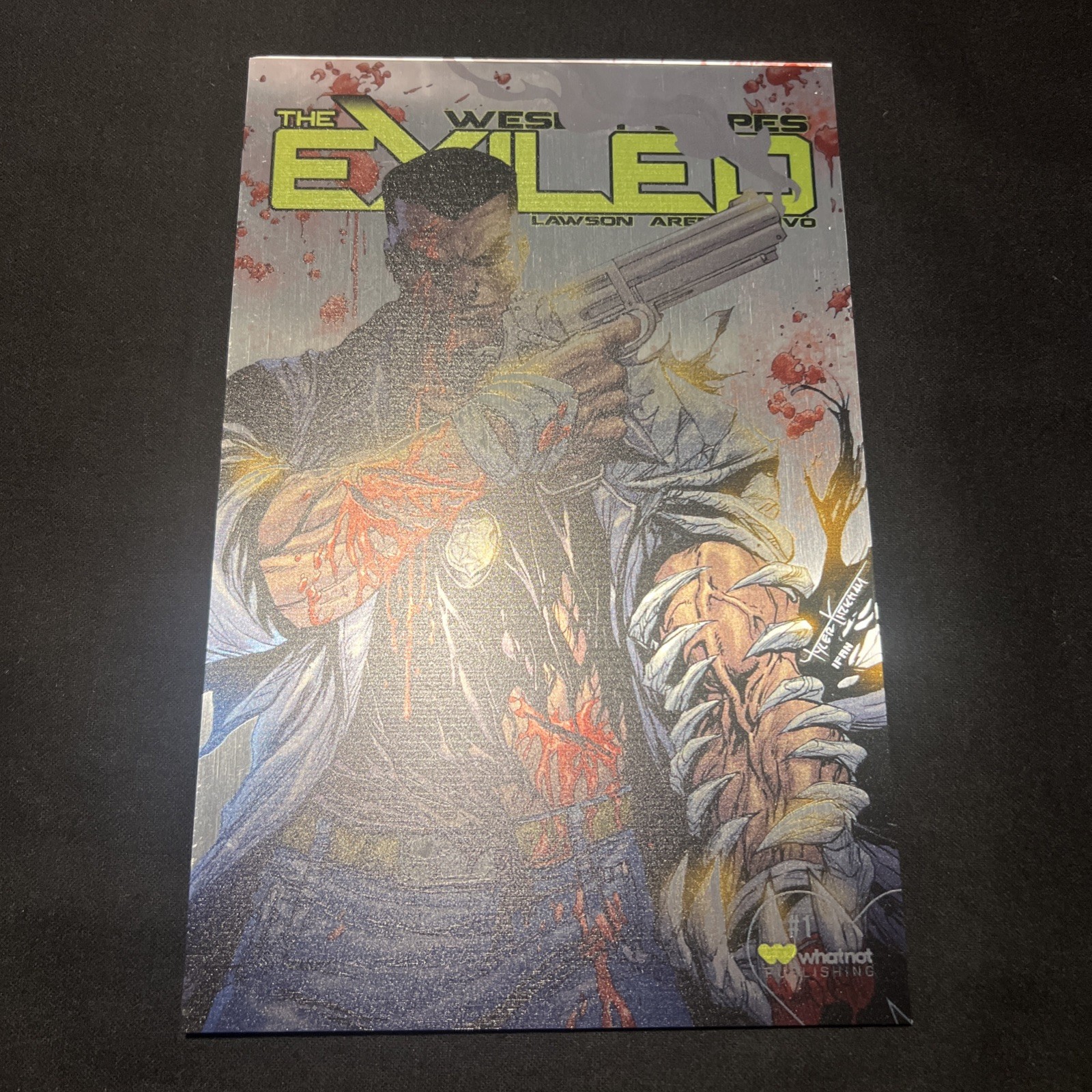 Wesley Snipes The Exiled TPB Massive Comics 2025 + #1 Tyler Kirkham WhatNot NM