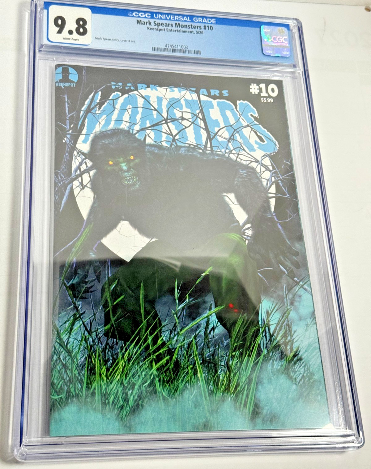 Mark Spears Monsters #10 CGC 9.8