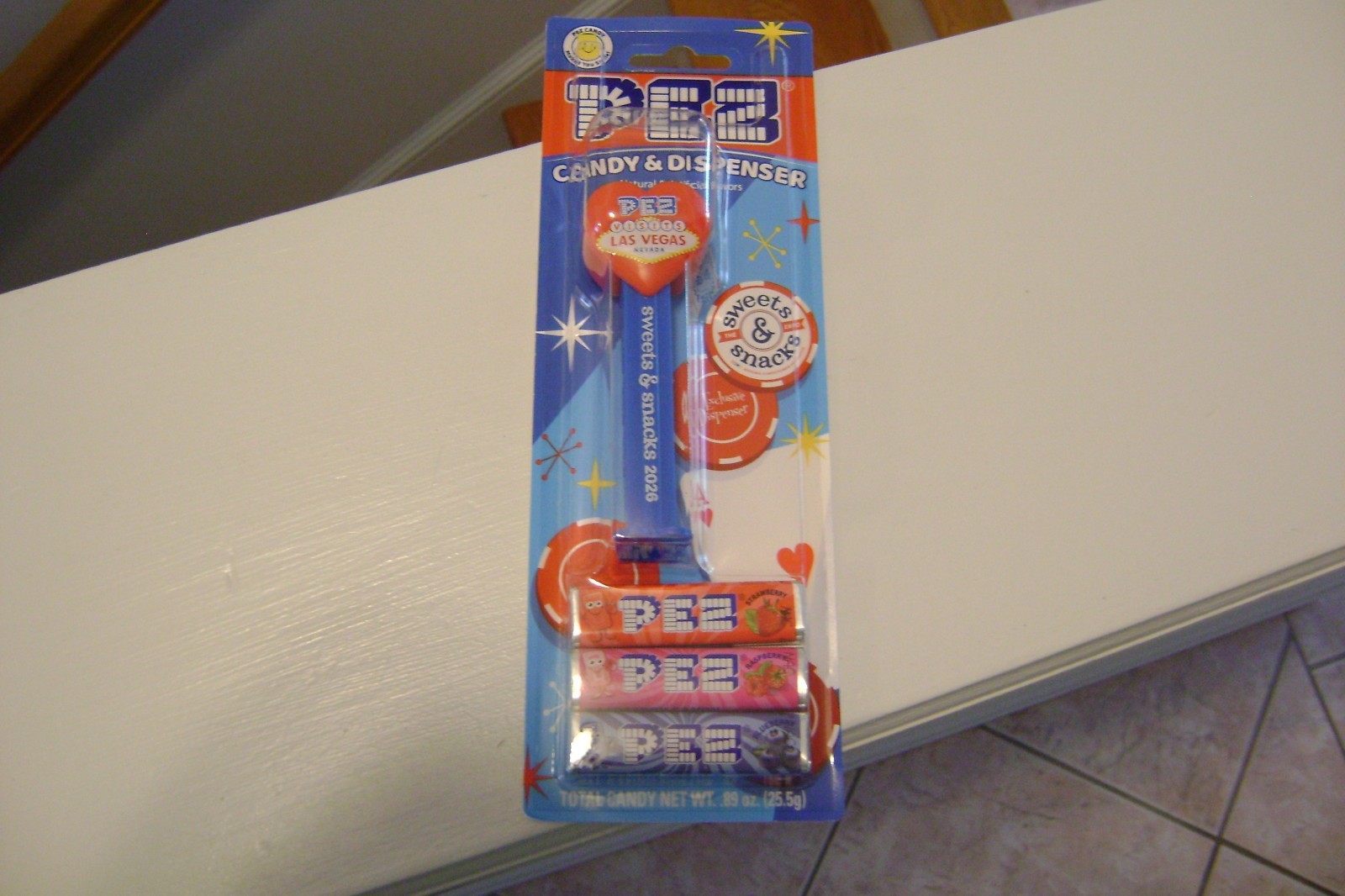 Pez Las Vegas Heart Sweets & Snacks Expo 2026 Exclusive Dispenser MOC