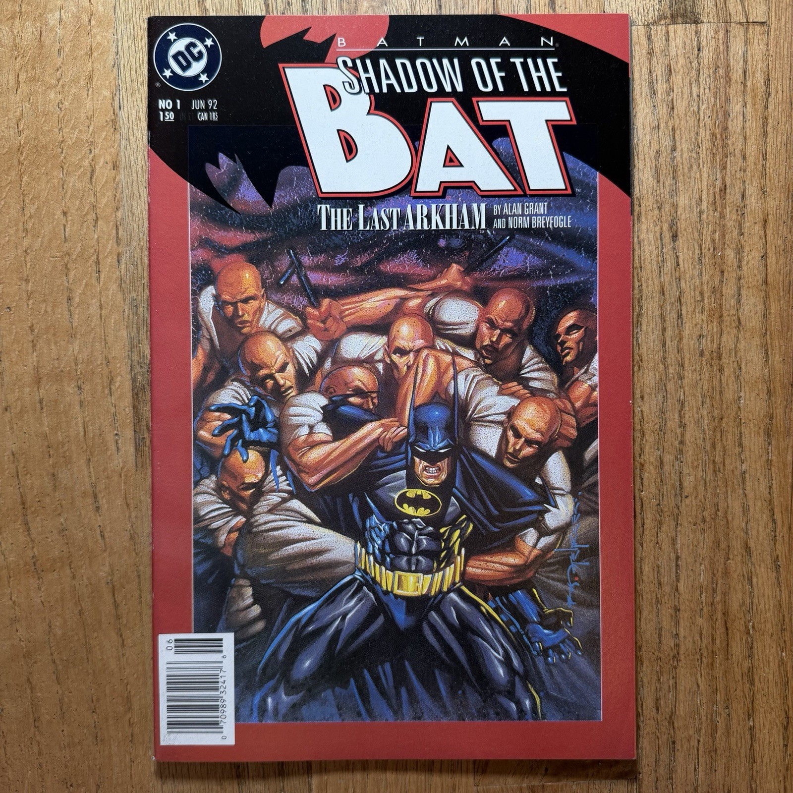 BATMAN: SHADOW OF THE BAT #1 1st App VICTOR ZSASZ HTF Newsstand DC Comics 1992