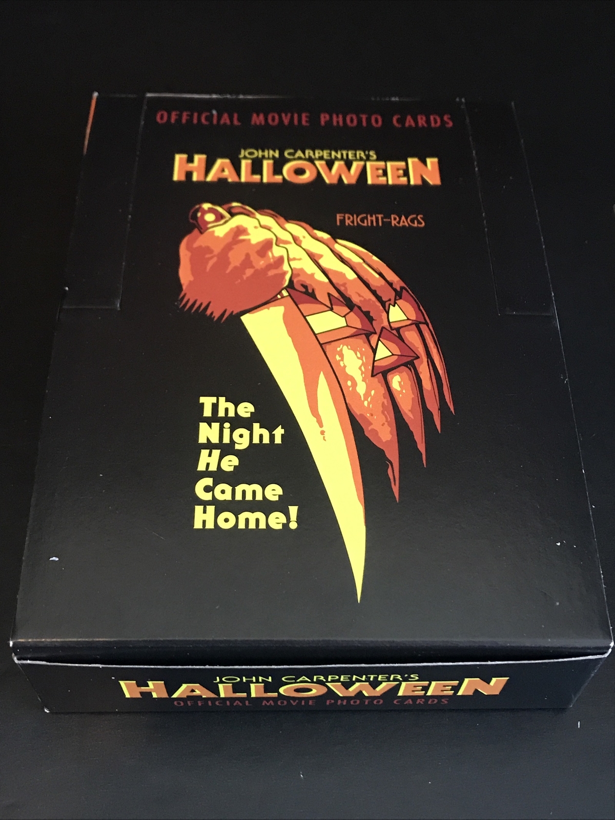 Fright Rags Halloween Complete Base Set + Checklist, Rare Box & Wrapper