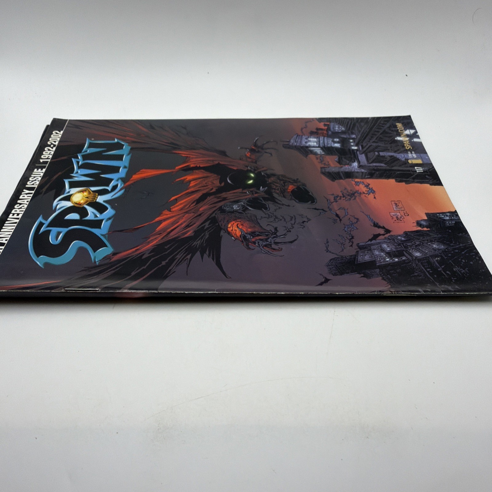 Spawn Comic Book 117 Image 10th Anniversary 2002 Capullo McFarlane Cover