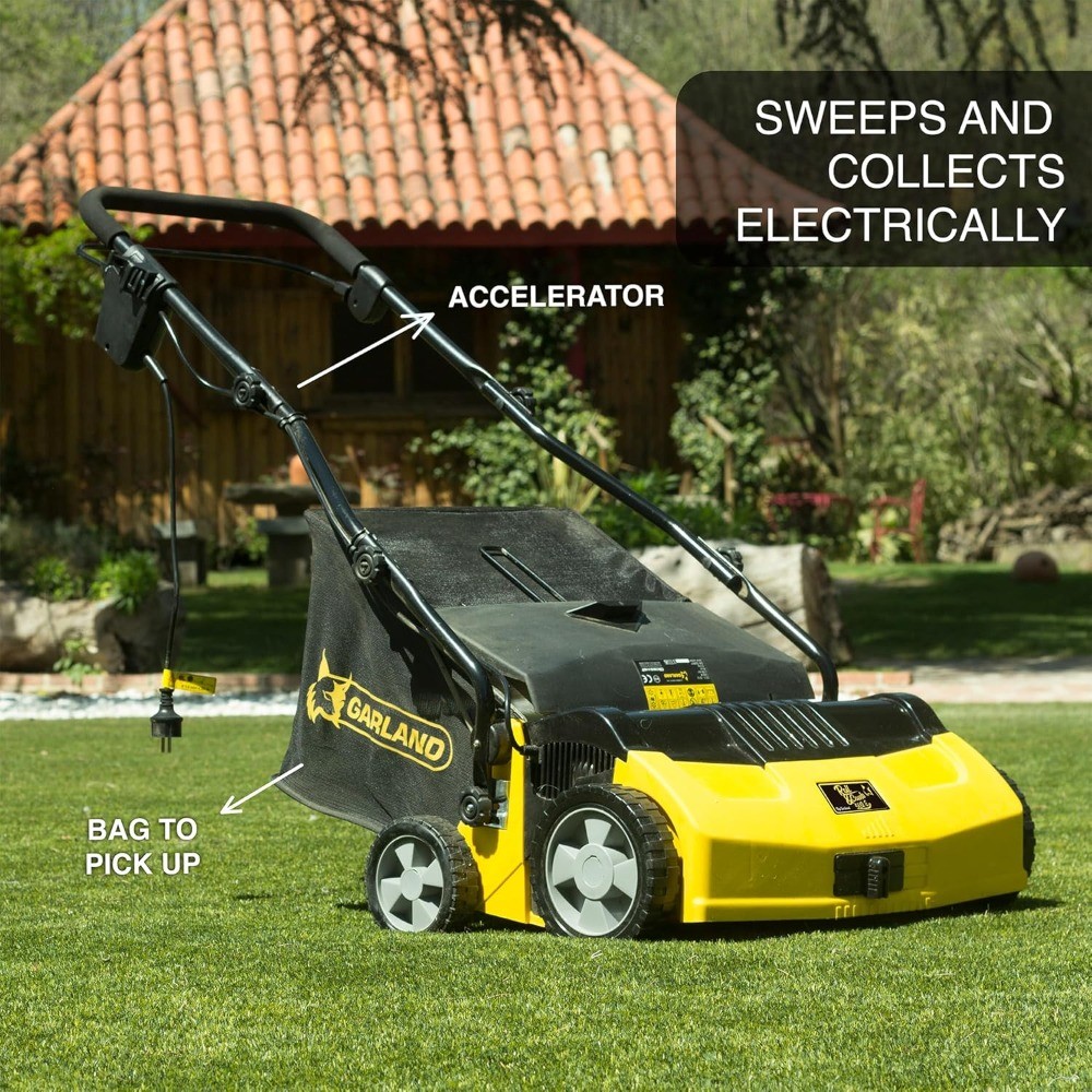 Artificial Turf Sweeper/Groomer (Corded Electric), 16-inch Working Width