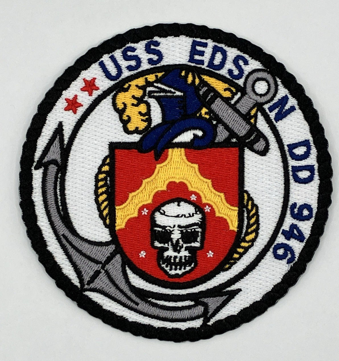 USS EDSON (DD-946) Ship’s crest patch