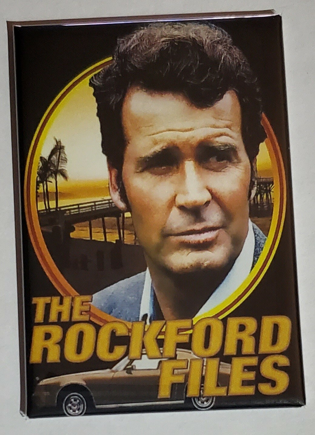 The Rockford Files TV Series Refrigerator Magnet 2″ X 3″ James Garner