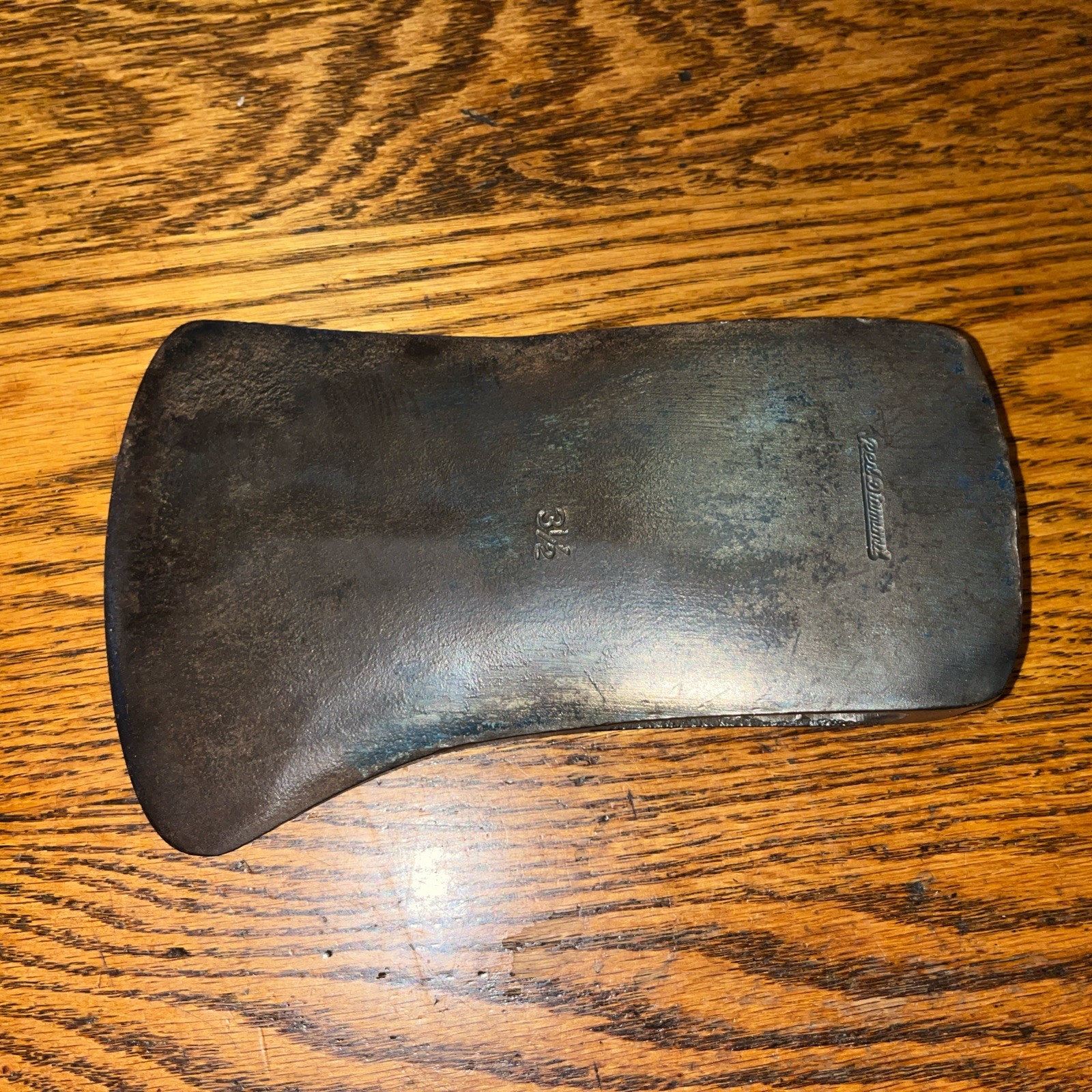 NICE!! Red Diamond Axe Head 3.8 Lb Ridged Eye Kelly/True Temper