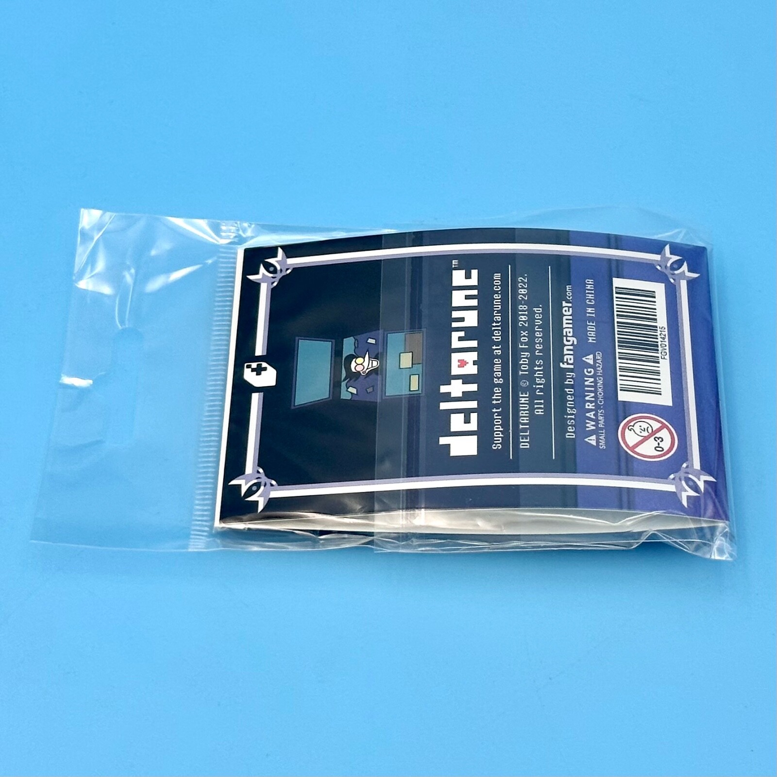 Deltarune Spamton Dumpster Hinged Pin Flips Open to Reveal Figure Undertale