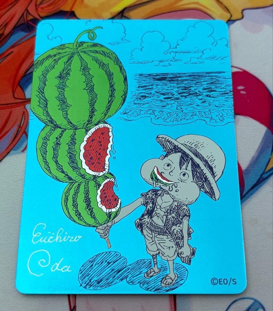 One Piece NatsuComi 2026 Metakira Card Eiichiro Oda Summer Comics Fair Promo New