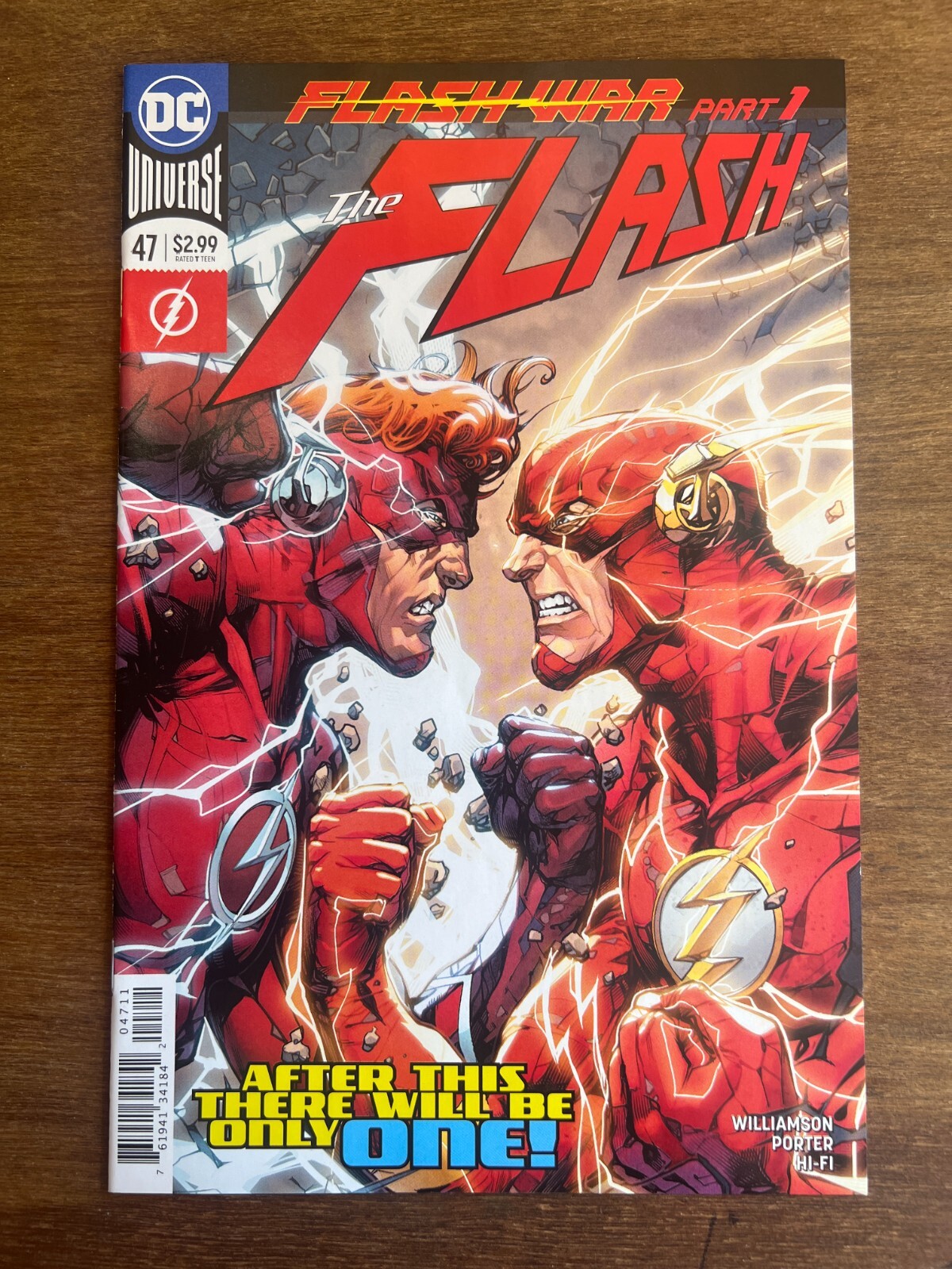 The Flash 47 DC Comics Rebirth Flash War Part 1 Barry Allen Vs Wally West 2018