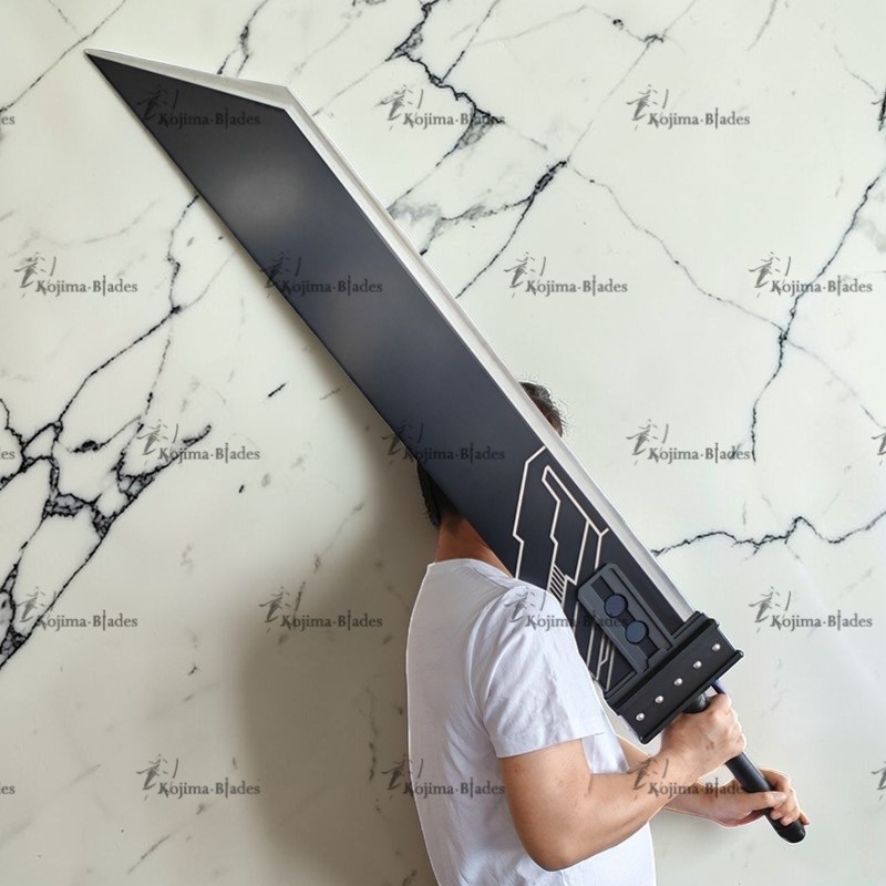 55″ FINAL FANTASY FF VII 7 CLOUD STRIFE GIANT STEEL BUSTER SWORD, SHIP FROM USA
