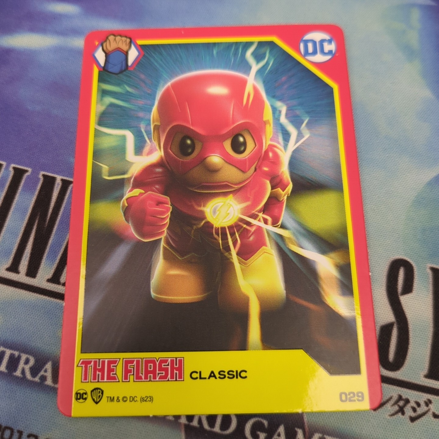The Flash Classic 029 Embossed DC Comics Ooshies Trading Cards Series 2