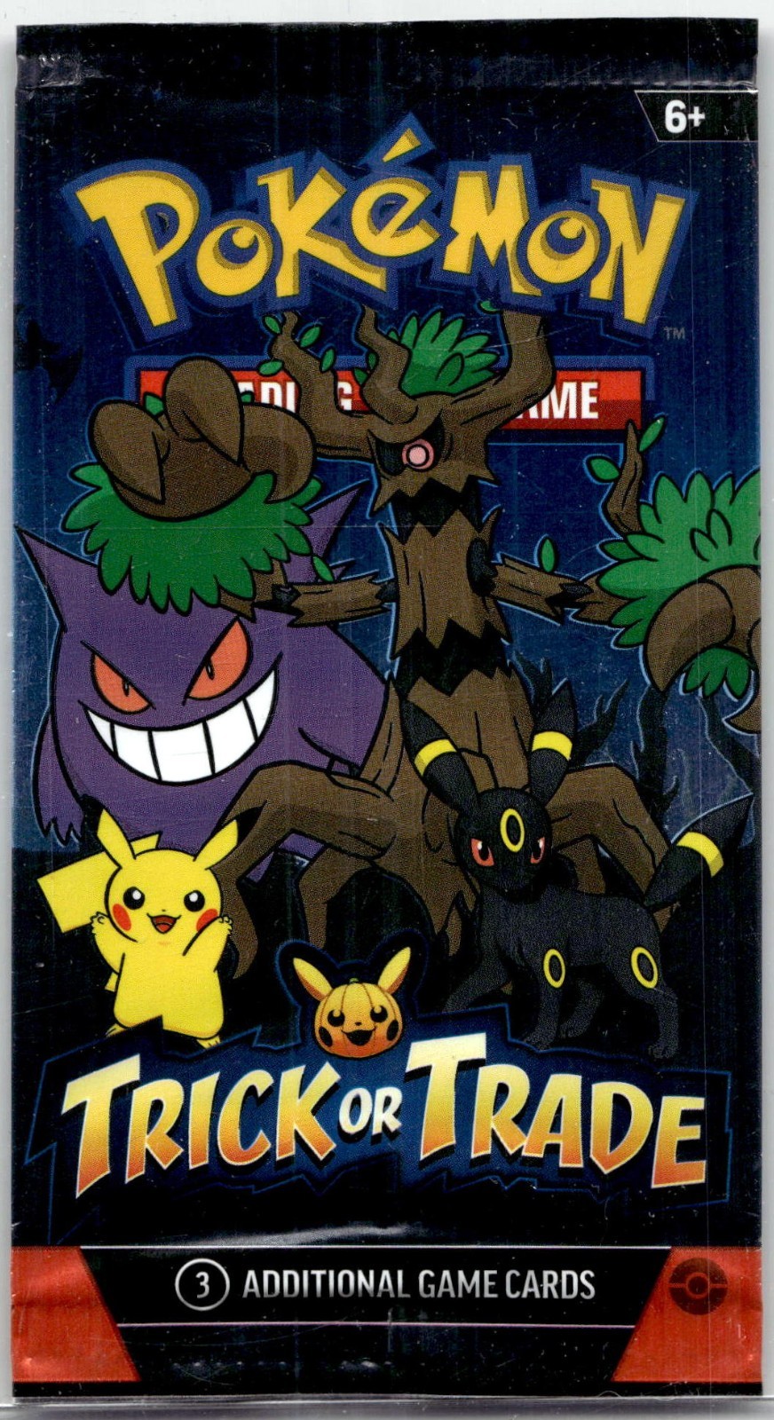 EMPTY Wrapper Pokemon Trick or Trade Trading Card EMPTY Art 2024