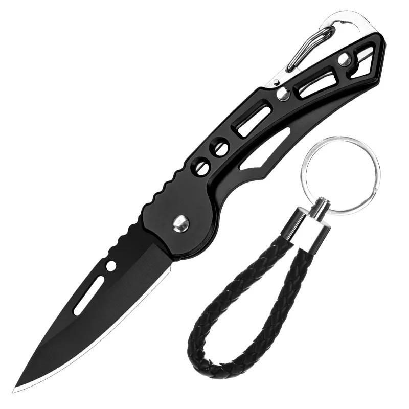 Small Portable folding knife, stainless steel, survival, camping, fishing