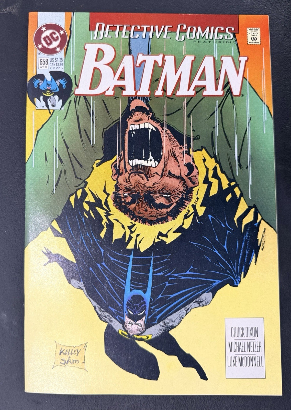 1993 DETECTIVE COMICS #658-BATMAN DC – Sam Kieth Kelley Jones Chuck Dixon EX/NM