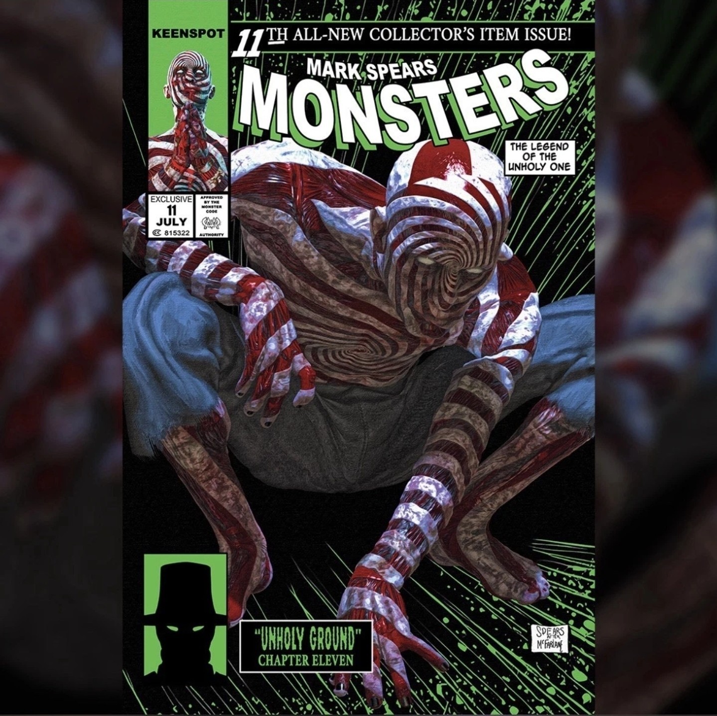 Mark Spears Keenspot Monsters #11 Unholy Ground Chapter Eleven Exclusive Variant