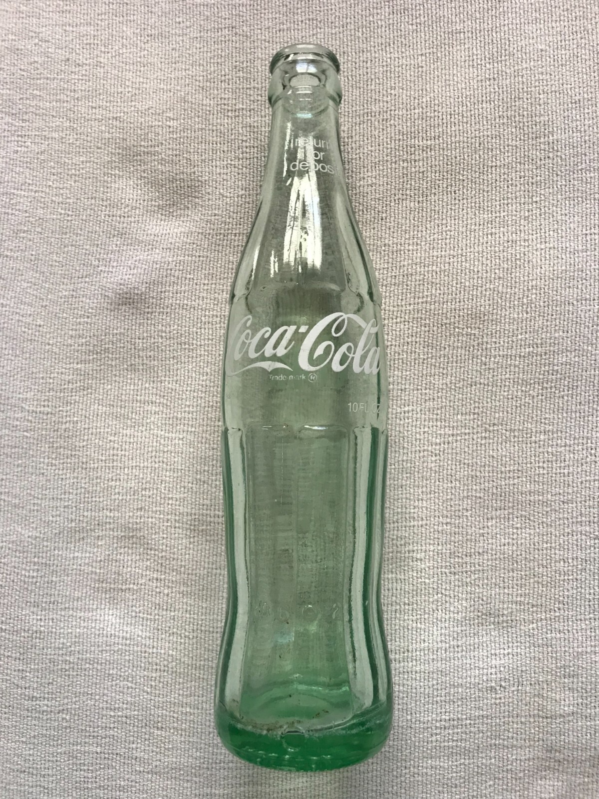 Vintage 1980 Coca Cola 10 FL. OZ Bottle 80-6 Houston Texas