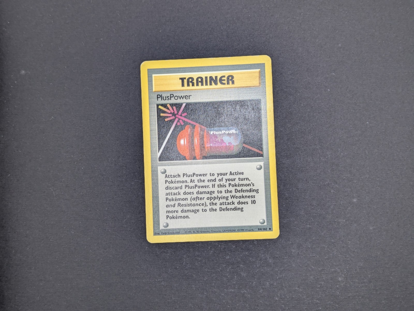 Pokémon TCG PlusPower Base Set 84/102 Regular Unlimited Uncommon Lightly Played