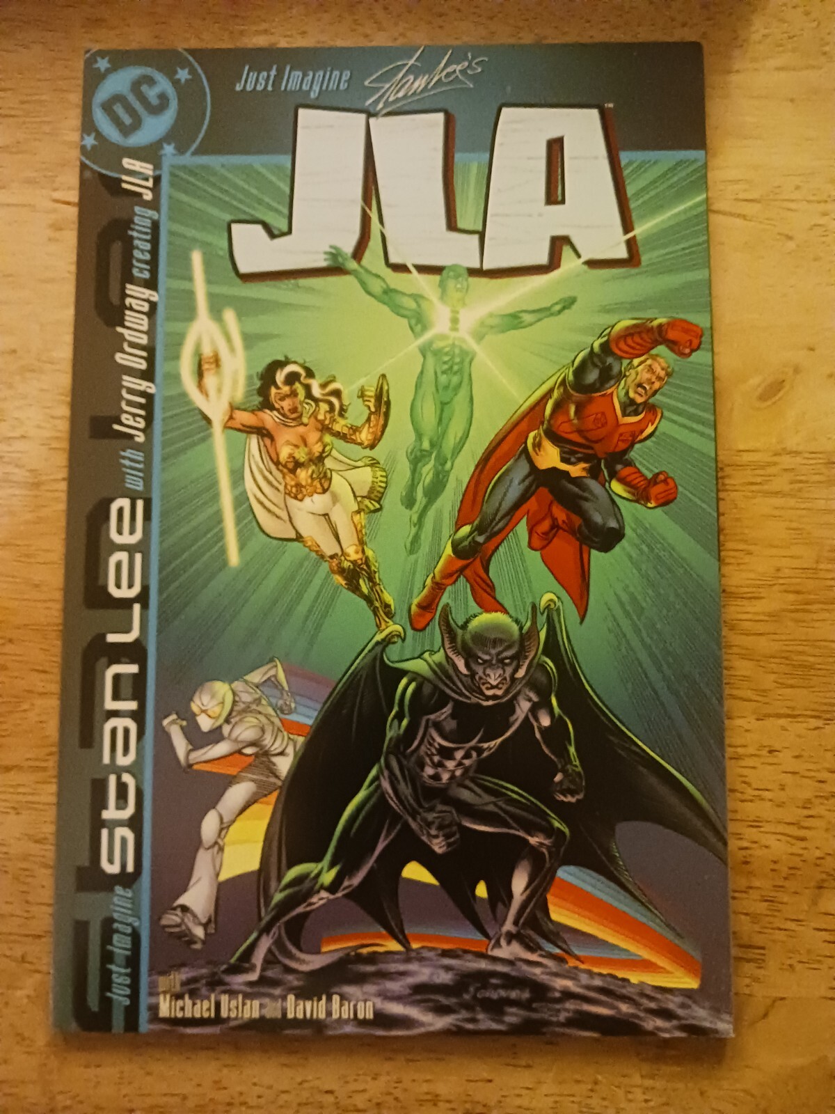 Just Imagine Stan Lee with Jerry Ordway Creating JLA (DC Comics February 2002)