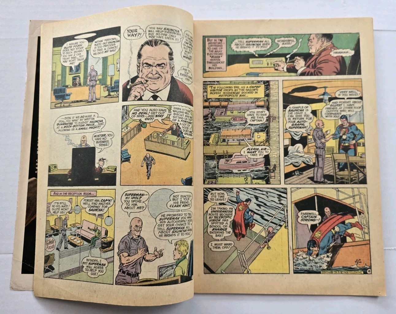 ACTION COMICS #421 COMIC BOOK (DC,1973) BRONZE AGE