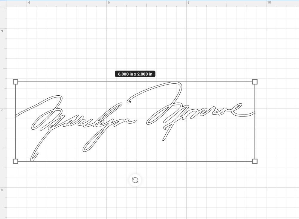 Marilyn Monroe Signature Vinyl Decal Sticker Autograph Hollywood Actress Babe