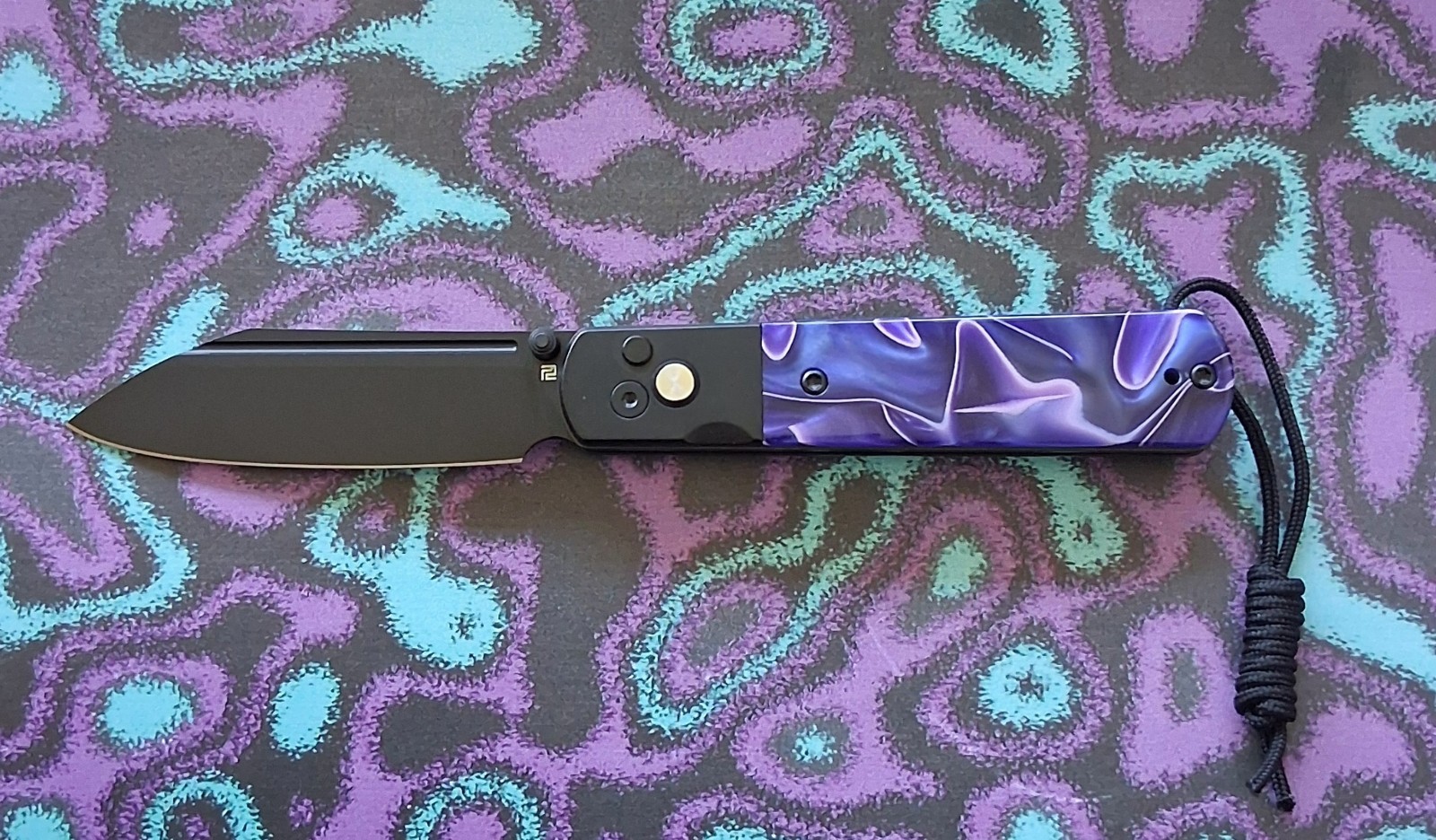 Artisan Cutlery Holm 1875P AR-RPM9 Steel Blade Acrylic Handle Folding Knives