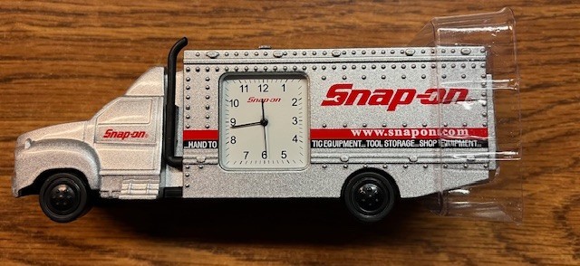 Snap-on Tools New Step Van Desk Clock SSX13T100
