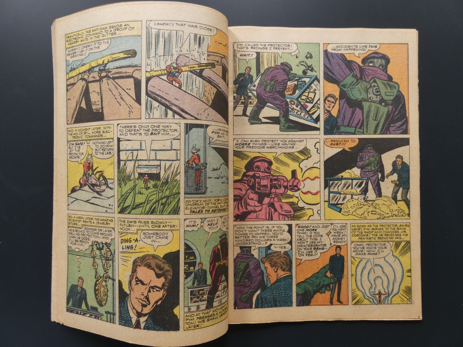 Tales to Astonish #37. 4th App of Ant Man. 1962. Missing ad pages