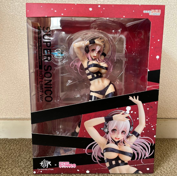 Super Sonic Super Sonico Hot Limit 1/7 PVC Figure Good Smile Company From Japan
