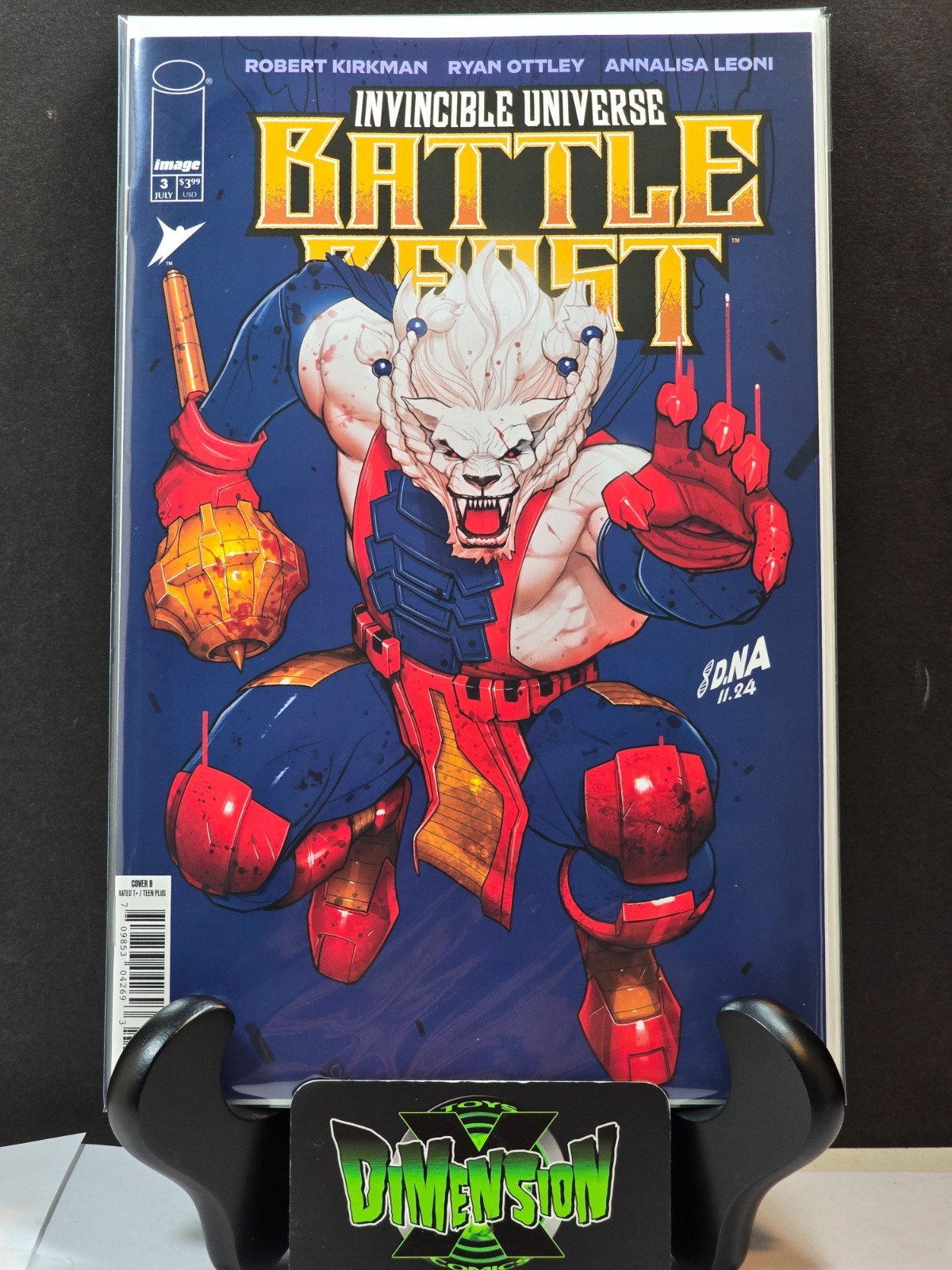 INVINCIBLE UNIVERSE: BATTLE BEAST #3 NM 1ST PRINT IMAGE COMICS 2025 NAKAYAMA VAR