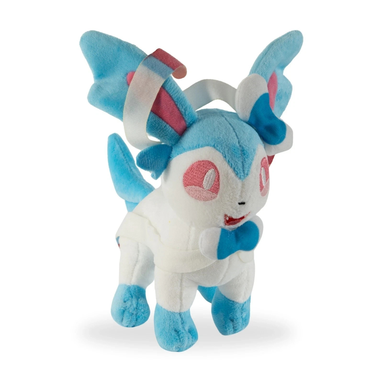 Pokémon Sylveon Plush Toy 7″ Shiny Blue Eevee Evolution Cartoon Collectible