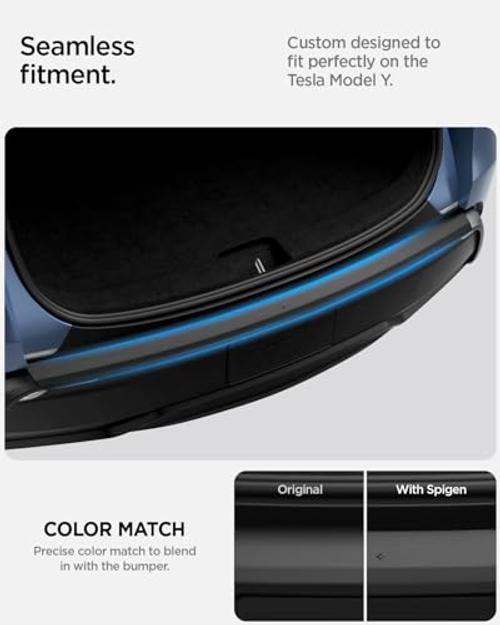 Rear Bumper Protector (270 Degree Bumper Guard & Scratch Resistant) for Tesla