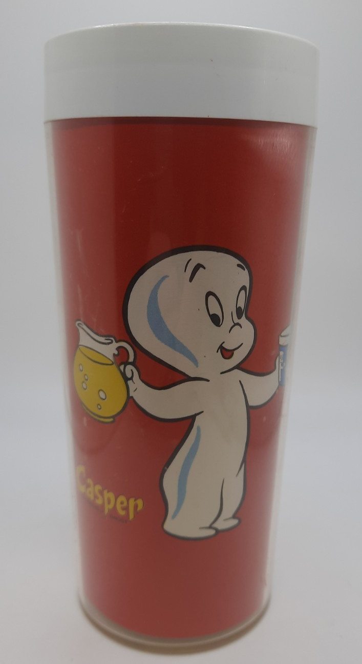 West Bend Casper Purina Sugar Chex Thermo Serve 6.25″ Tumbler Vintage 1970s