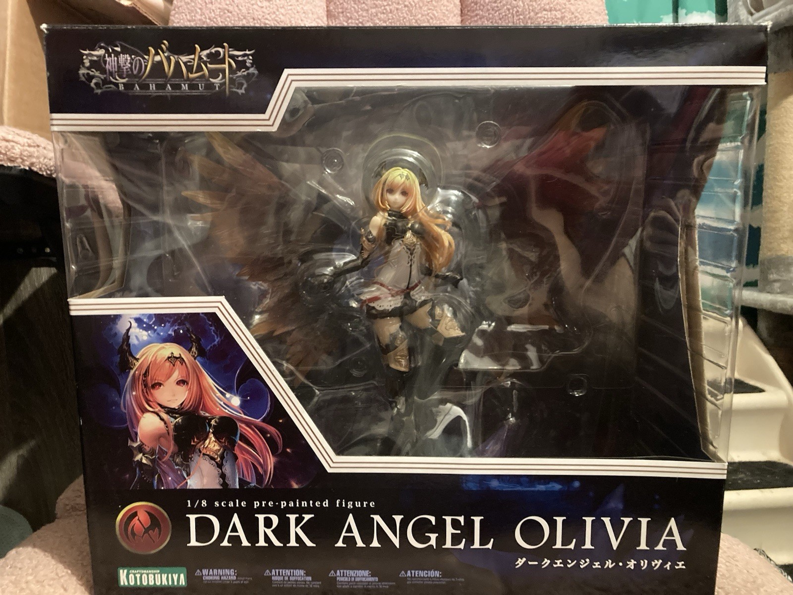 READ DESCRIPTION Kotobukiya Rage of Bahamut Dark Angel Olivia 1/8 Scale Figure