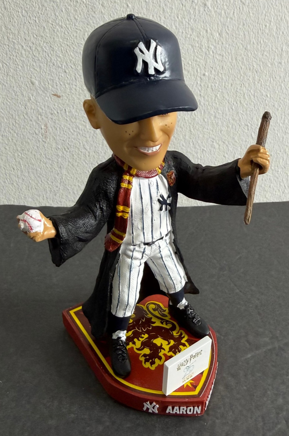 Aaron Judge Harry Potter Bobblehead Gryffindor New York Yankees SGA 2026 NYY Red