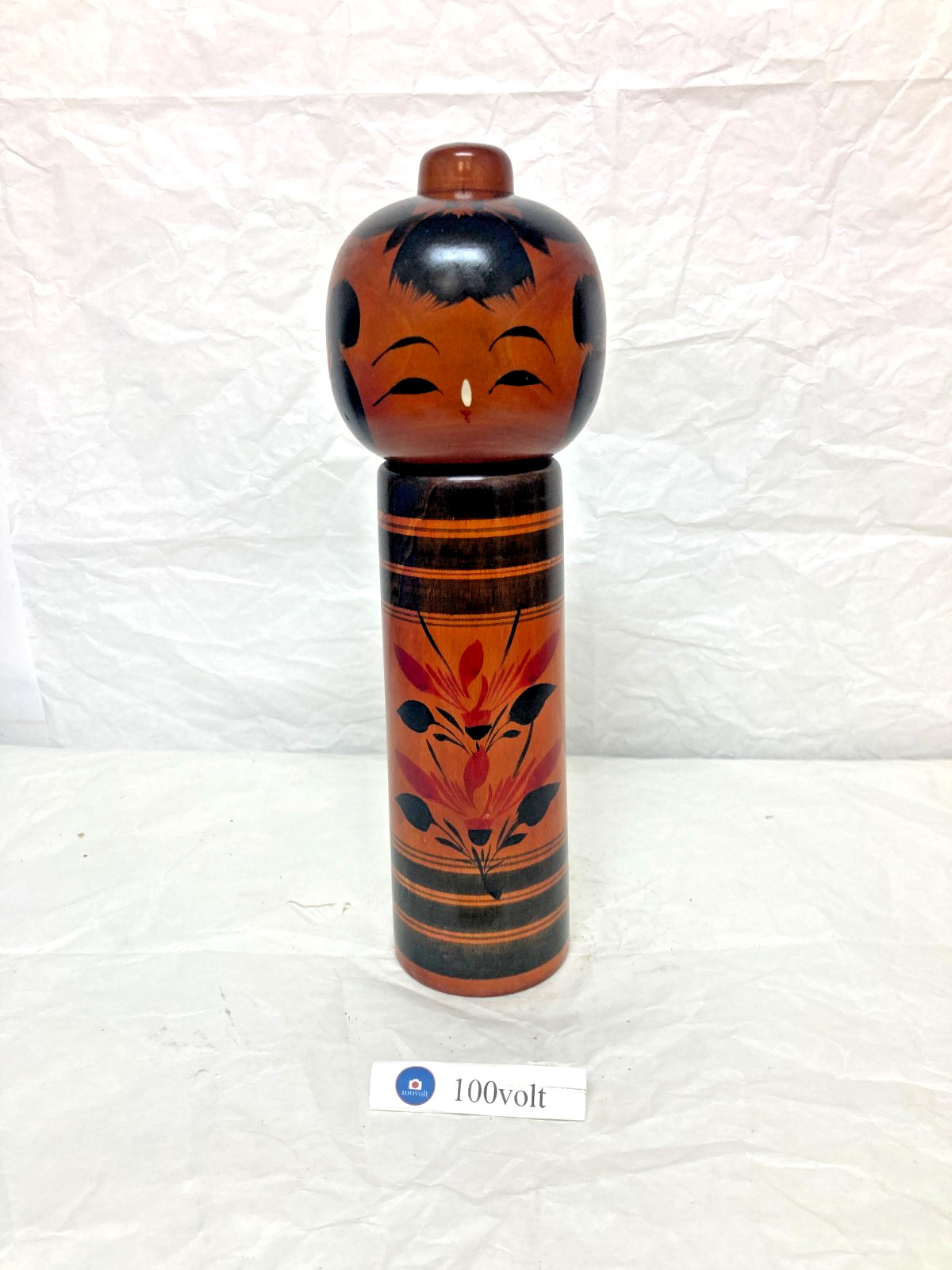 11.8in (30cm) Japanese Traditional Kokeshi Doll by Kaganuma Shoko 0131Q