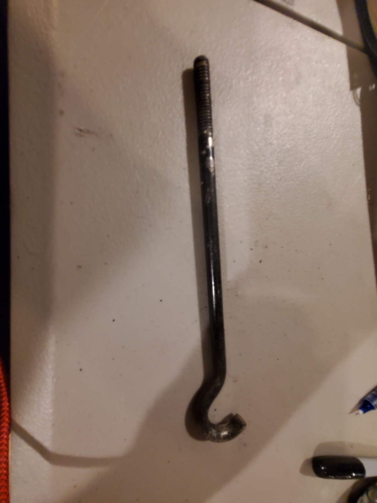 M113 and other Vehicle Battery Hold Down J Hook Bolt 10890290