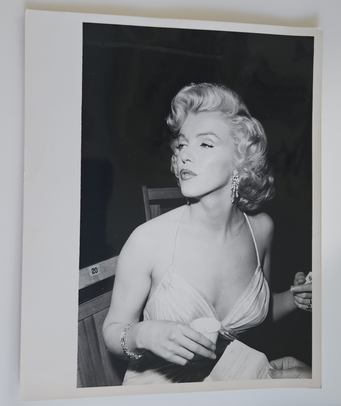 Original 1953 MARILYN MONROE SIGNED PHIL STERN 8×10″ Darkroom Photo HOLLYWOOD