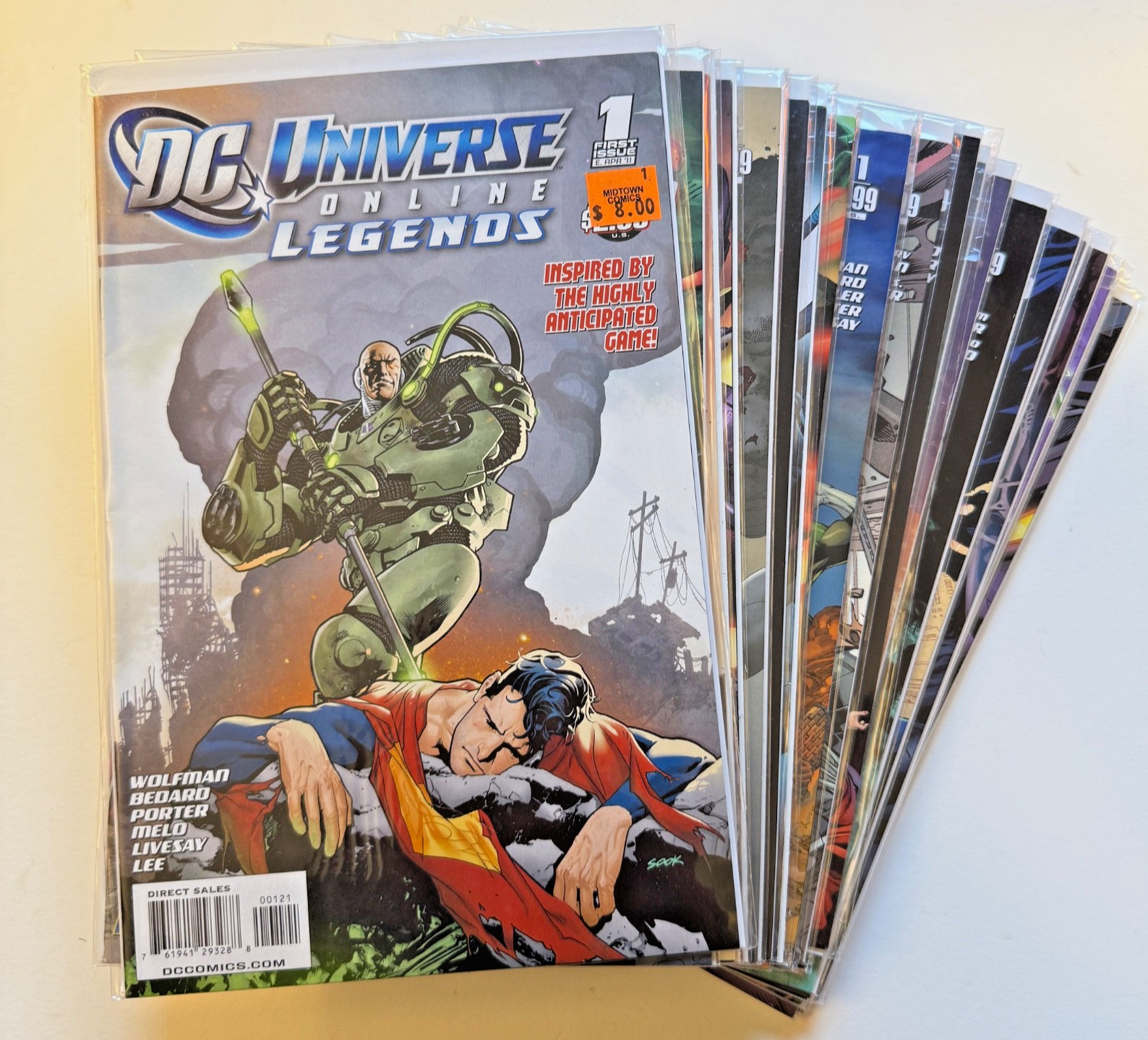 DC Universe Online Vol. 1 (2011) #1-26 Complete Set VF to NM Bagged & Boarded